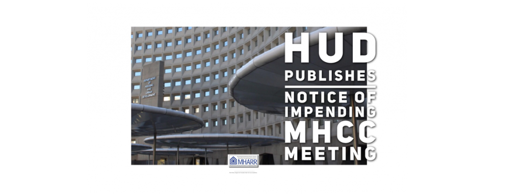 HUD-publishesNoticeofImpendingMHCCMeeting-MHARR-720-c