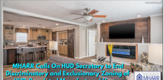 MHARRCallsHUDSecretaryCarsonEndDiscriminatoryZoningHUDRegulatedManufacturedHomesCommodoreHomesCorp