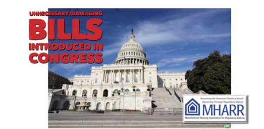 UnnecessaryDamaging Bills Introduced in Congress-mharr