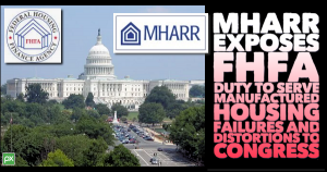 MHARRexposesFHFADutyToServeManufacturedHousingFailuresDistortionsToCongressLogo (1)