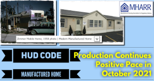 HUD Code Production Continues Positive Pace in October 2021